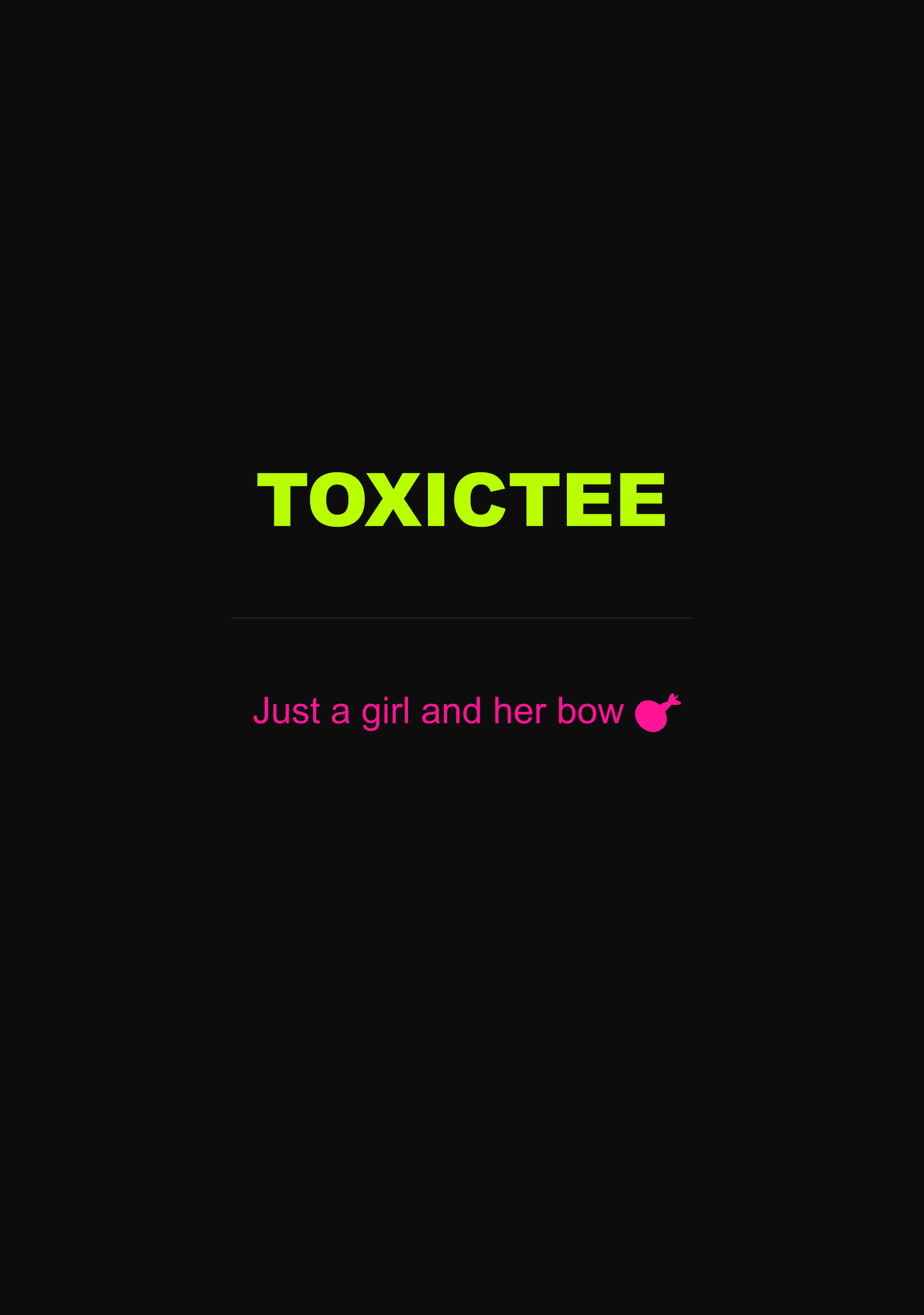 ToxicTee Archery Poster